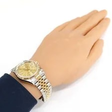 Rolex Datejust Watches 16234 Stainless Steel K18 White Gold F-number 2