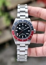 Tudor — Tudor Black Bay GMT Pepsi 79830RB 2020 41mm Steel Black Dial — Watch — resale