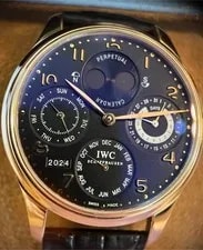IWC Portugieser ’S Perpetual Calendar Moonphase- IW502103 - Msrp $37,900 2