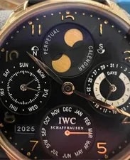 IWC Portugieser ’S Perpetual Calendar Moonphase- IW502103 - Msrp $37,900 3