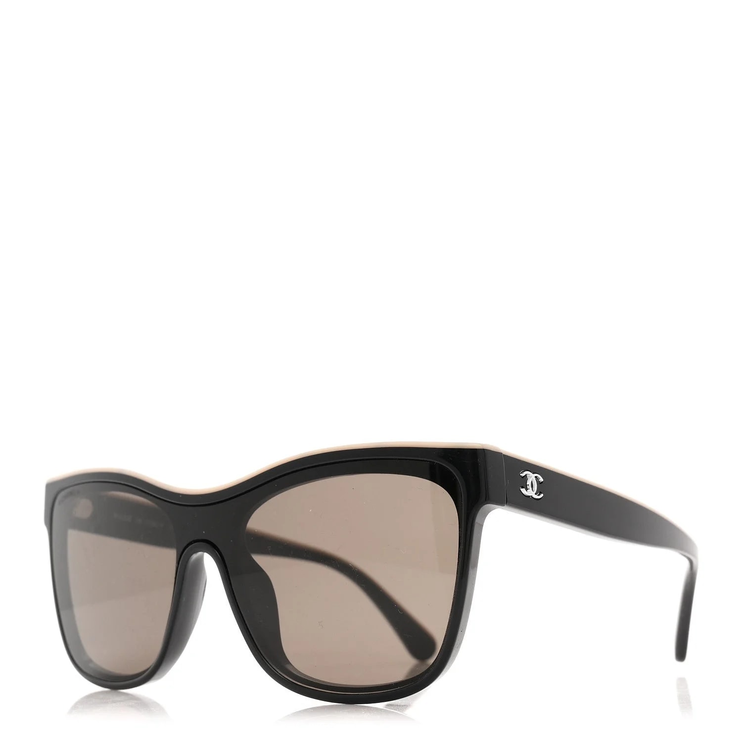 Chanel — Acetate Logo Shield Sunglasses 5418-A — Accessory — resale