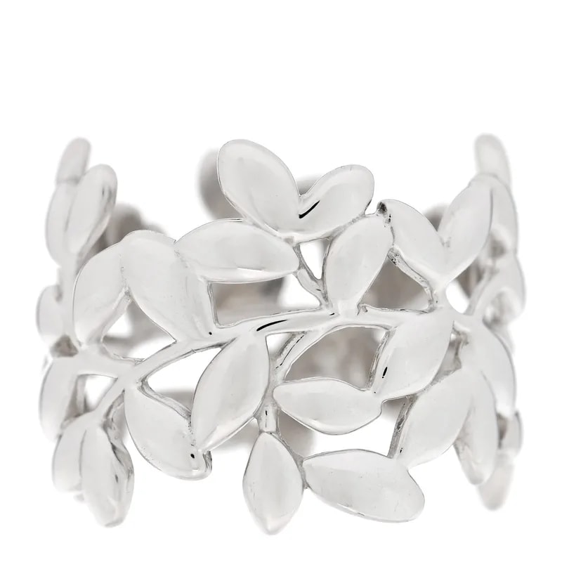 Tiffany & Co. — Wide Paloma Picasso Leaf Band 53 6.5 — Jewelry — resale