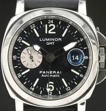 Panerai Luminor GMT 44mm Black With Black Strap- PAM00088 3