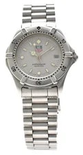 TAG Heuer 2000 Professional 962.213R Silver Quartz #67 3