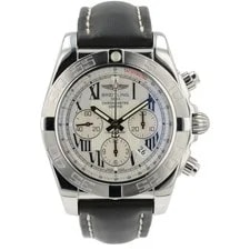 Breitling — Breitling Chronomat Silver Dial Stainless Steel 44mm Automatic AB0110 — Watch — resale