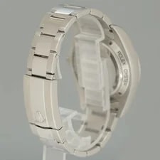 Rolex Milgauss Green Anniversary Orange Black 116400GV Steel Box 4