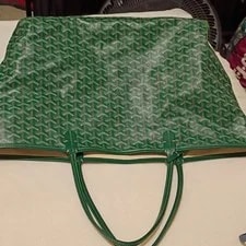 Goyard — Goyard ’S Pattern Stitching Open Double Handles — Handbag — resale