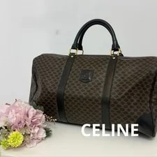 Celine — Celine Macadam Triomphe Boston Weekender Travel Luggage — Handbag — resale