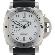 Panerai Submersible White Dial Stainless Steel 42mm Automatic ’S PAM02223 2