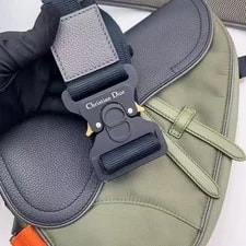 Christian Dior Saddle × Sacai Crossbody 4