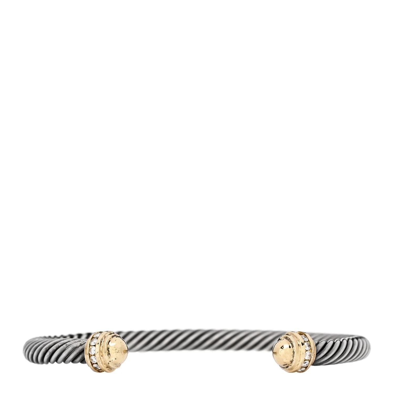 David Yurman — 18K Yellow Gold 5mm Dome Cable Classics — Jewelry — resale