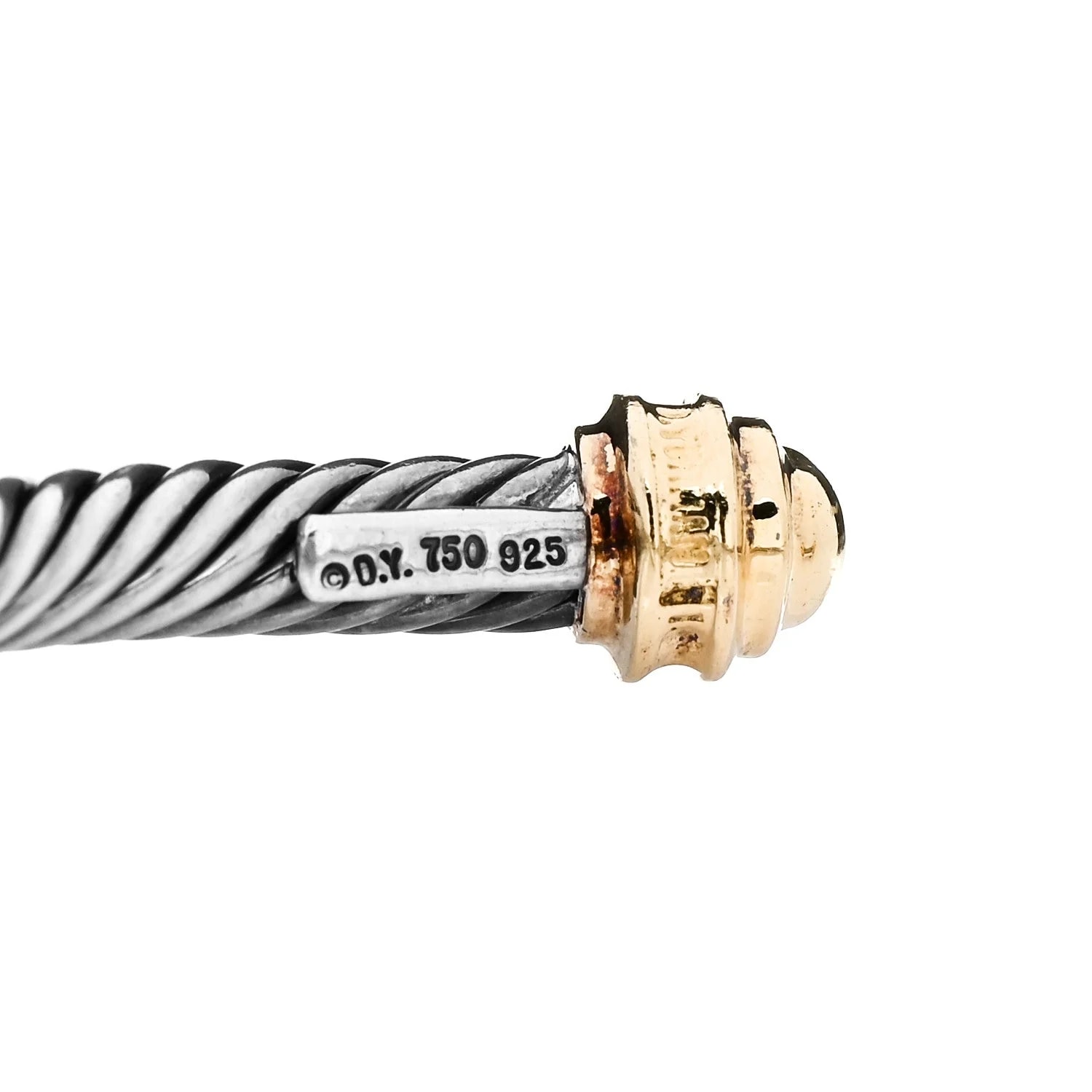 18K Yellow Gold 5mm Dome Cable Classics 3