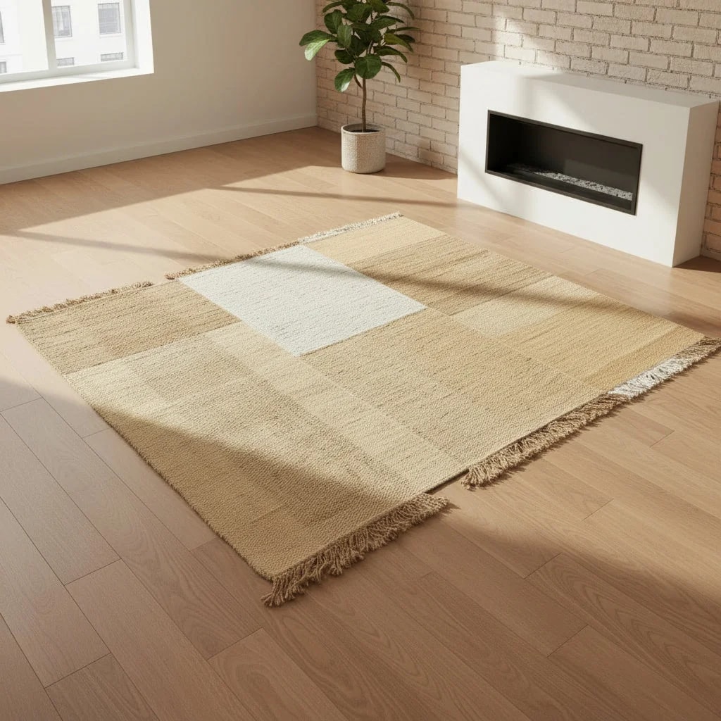 Nanimarquina Tres Rug in Ocher 2