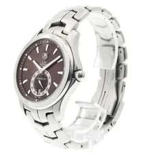 Tag Heuer — TAG Heuer Link Caliber 6 WJF211C 39mm SS Brown Dial Automatic Date #C628 — Watch — resale
