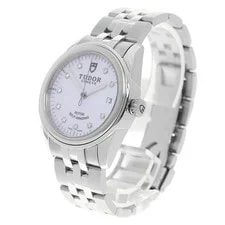 Tudor 55000 Glamour Date 10P Diamond Automatic Good Condition 970967 2