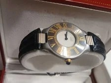 Must de Cartier 21, Quartz, Box and Papers 4