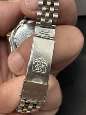 Tag Heuer 1000 Series Two Tone Heuer Quartz Reference 980.018 Works 4