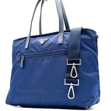 Prada — Prada 2Way Triangle Logo A4 — Handbag — resale