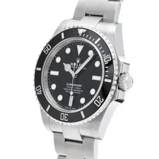 Rolex Submariner 124060 Black 738587 2