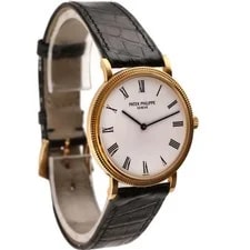 Patek Philippe Calatrava 5120J-001 18K Yellow Gold Automatic Box Papers 2002 4