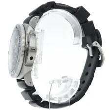 Panerai Submersible 42mm PAM02973 Stainless Steel / Rubber mensWatch Black 3