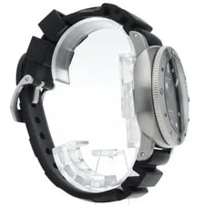 Panerai Submersible 42mm PAM02973 Stainless Steel / Rubber mensWatch Black 4