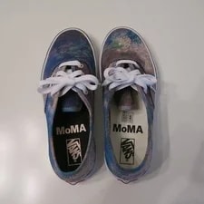 Vans Moma Water Lilies Claude Monet Authentic 5.5 7 Supreme Era 4