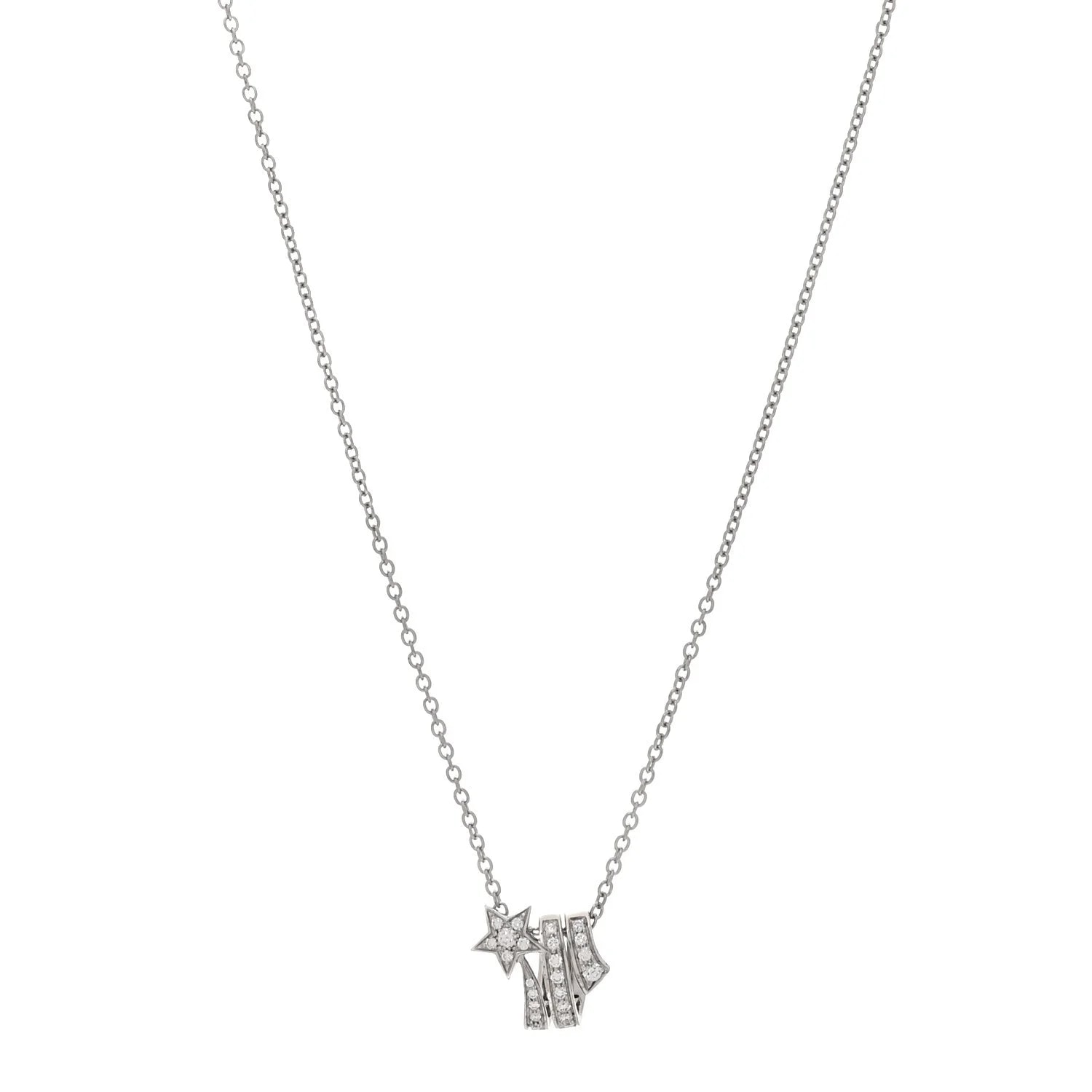 Chanel — 18K White Gold Comete Geode — Jewelry — resale