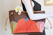 Louis Vuitton x Yayoi Kusama — Louis Vuitton X Yayoi Kusama Pumpkin Dots Neverfull MM — Handbag — resale