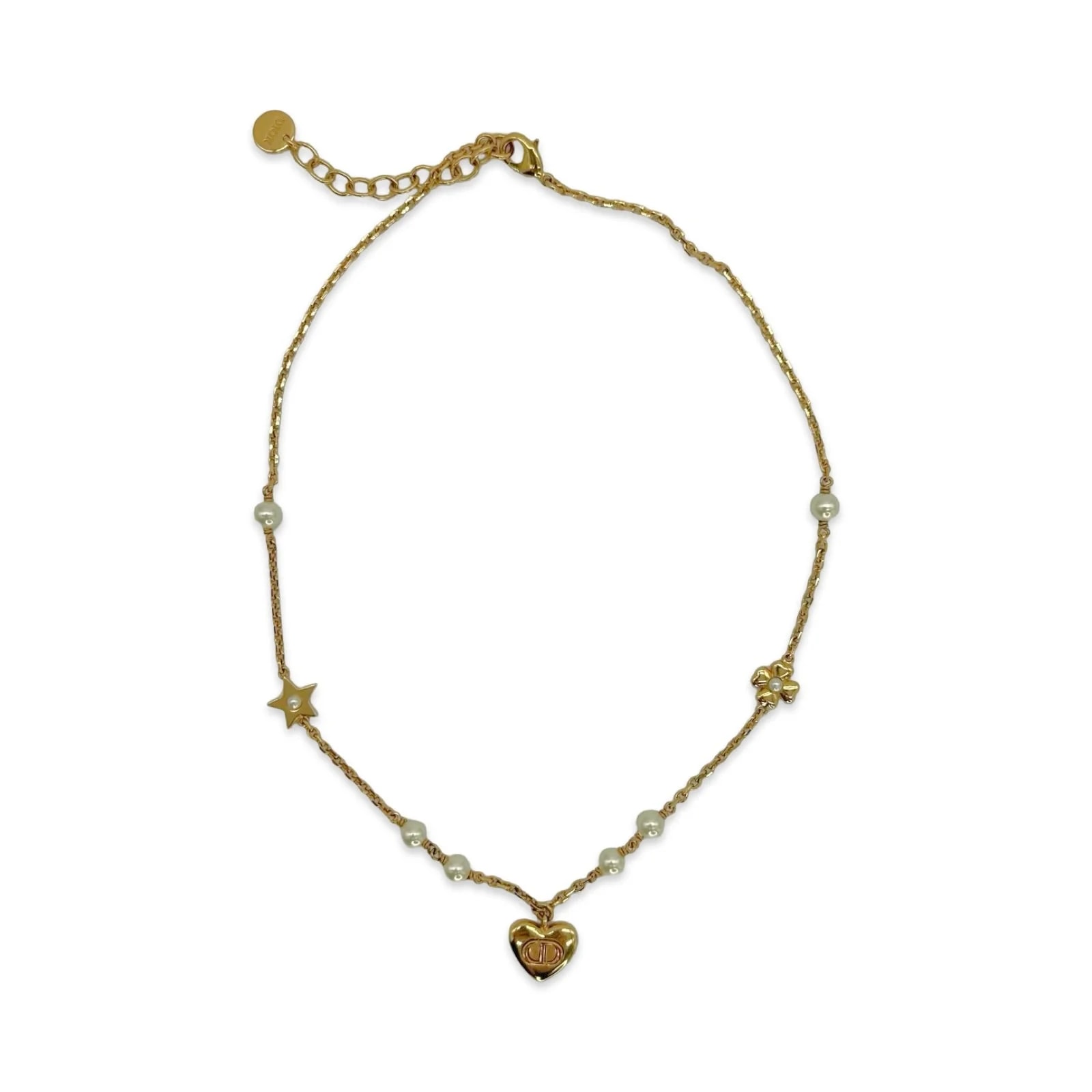 Luv Luxe Scottsdale — Christian Dior Lucky Dior Charm Necklace — Accessory — resale