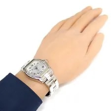 Cartier Roadster Stainless Steel 2510 Automatic Overhauled Polished S 2