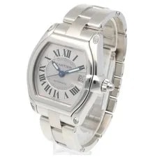 Cartier Roadster Stainless Steel 2510 Automatic Overhauled Polished S 3