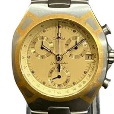 Omega Seamaster Polaris 2590.10 Stainless Steel / Yellow Gold 37mm #WPW077 4