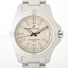 Breitling — Breitling Colt 41 A17313101G1A1 A17313 Ivory Automatic E-155970 — Watch — resale