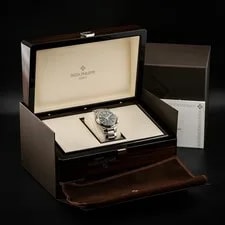 Patek Philippe Annual Calendar Chronograph Green Dial 5905/1A Box & Papers 3