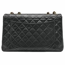 Chanel Chain Large Matelass 34cm Single Flap ( H 4