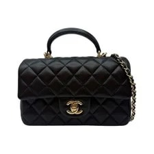 Chanel New Top Handle Lamb Flap AS2431 157456301 2