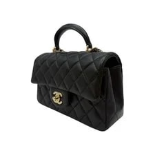 Chanel New Top Handle Lamb Flap AS2431 157456301 3