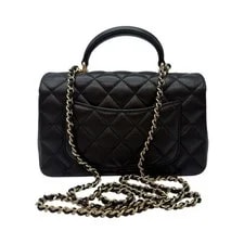 Chanel New Top Handle Lamb Flap AS2431 157456301 4