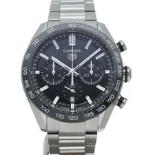 TAG Heuer Carrera Caliber Heuer 02 Sports Chronograph CBN2A1B.BA0643 Stainle... 2