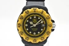 [Exc+5] TAG Heuer Formula 1 Professional 380.508 Yellow Black Quartz 4