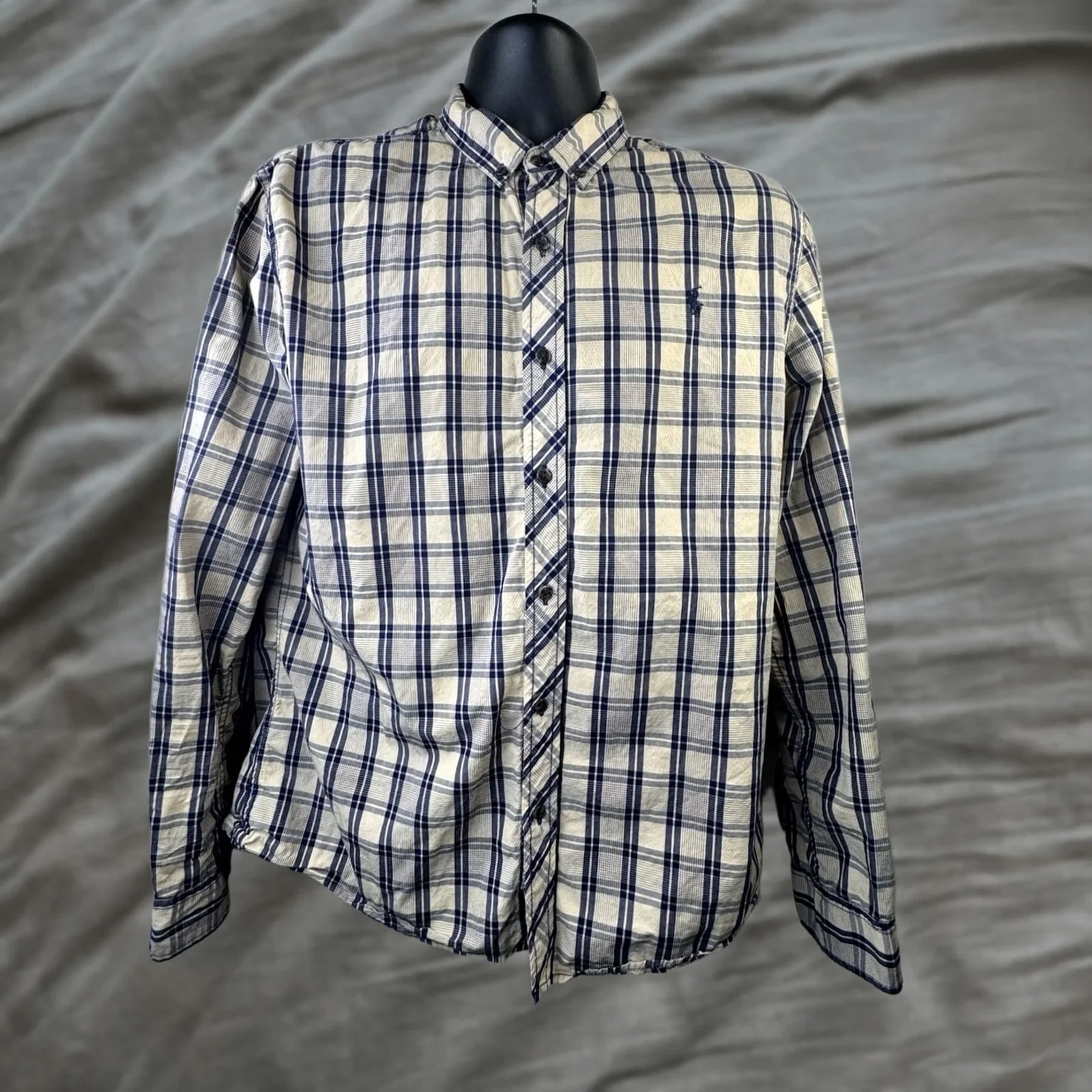 Polo Ralph Lauren — Polo Ralph Lauren Plaid Button Down Shirt Long Sleeve Classic Fit — streetwear — resale
