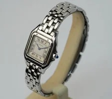 Cartier — Cartier Panthere Small 1320 22mm Steel Quartz Fresh Battery — Watch — resale