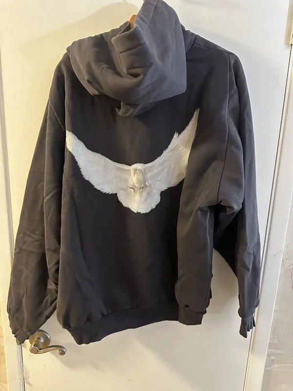 Balenciaga — Yeezy Gap Balenciaga Dove Shrunken Hoodie — streetwear — resale