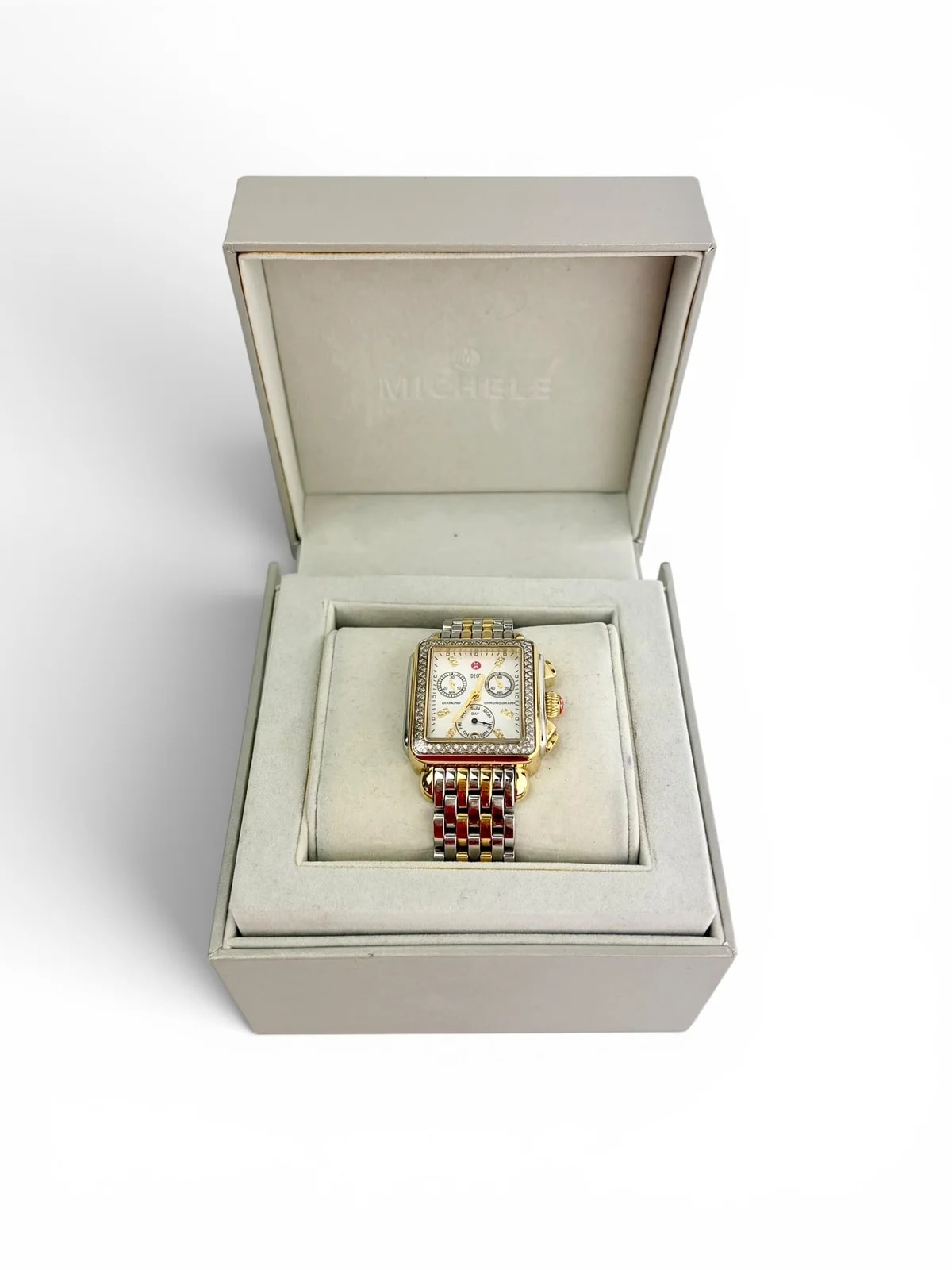 Michele — Michele Deco Two-Tone Diamond — Watch — resale