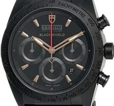 Tudor Blackahield Fastrider Chronograph Automatic Mate Black Ceramic Swiss 3