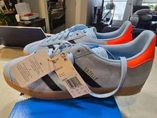 [JI2076] Adidas Originals Gazelle Clear Gum *New* 2