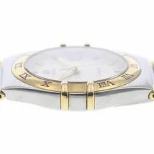 Omega 1312.30 Constellation Date Half Bar Quartz From Japan G0629 3