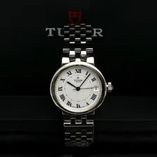 Tudor Steel Clair de Rose 34 Medium 35800 Opaline 140481963 2