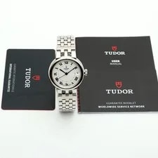 Tudor Steel Clair de Rose 34 Medium 35800 Opaline 140481963 3